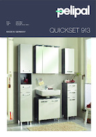 QUICKSET 913 - Quickset Badmöbel zerlegt - Badmöbel - Marken Badmöbel von  der Nr.1 - Pelipal