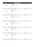 Quickset Spiegelschränke Typenplan